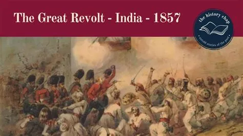 1857年のインド大反乱、東インド会社支配に対する抵抗と宗教的緊張の高まり